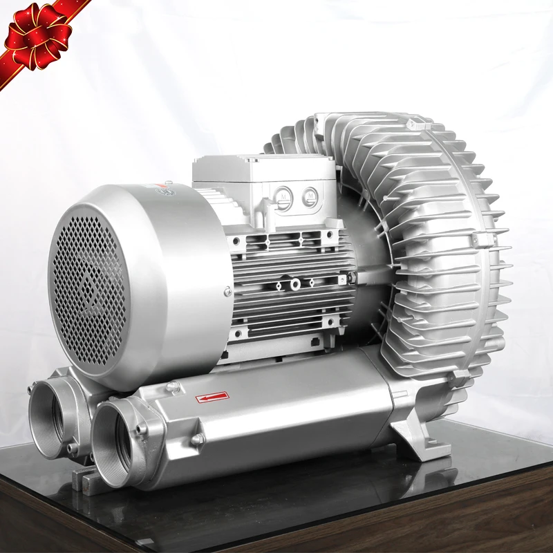 25hp Ultra High Pressure Industrial Vacuum Air Pump Regenerative Side Channel Ring Blower for Biofloc Fish Pond Farming