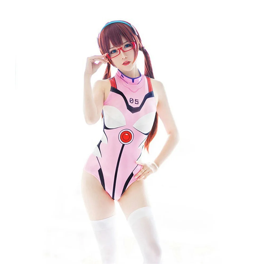 Fato de banho Cosplay Anime Feminino, Macacão DVA Zero Two, 02 Bodysuit Apertado, Assistir Jogo, Anime, Halloween, Carnaval, Festa, Guerreiro