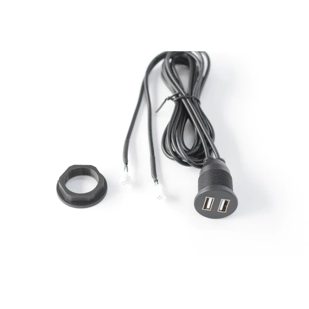 Motorcycle Usb Interface Usb Extension Cable For Car Charging Station Usb Extension Cable Easy Wire Management 5v Voltage Output