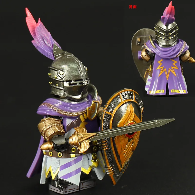 S132 Mesa Redonda Caballero Galahad, Bloques de Construcción, Figuras de Personajes, Soldados de Juguete, Colección para Entusiastas
