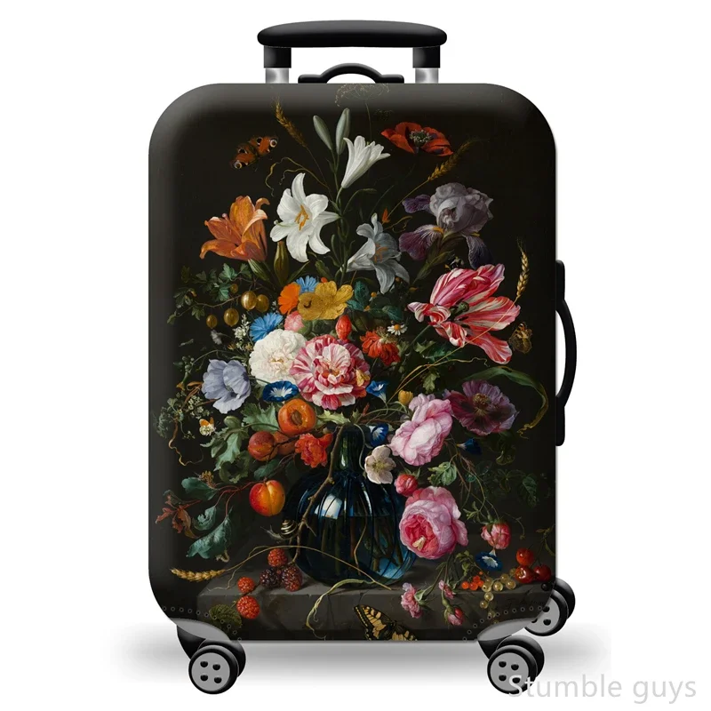 

Protective Elastic Washable Luggage Cover Anti-Dust Durable Suitcase Protector Must-Have Fits 18-32 Inch Luggage