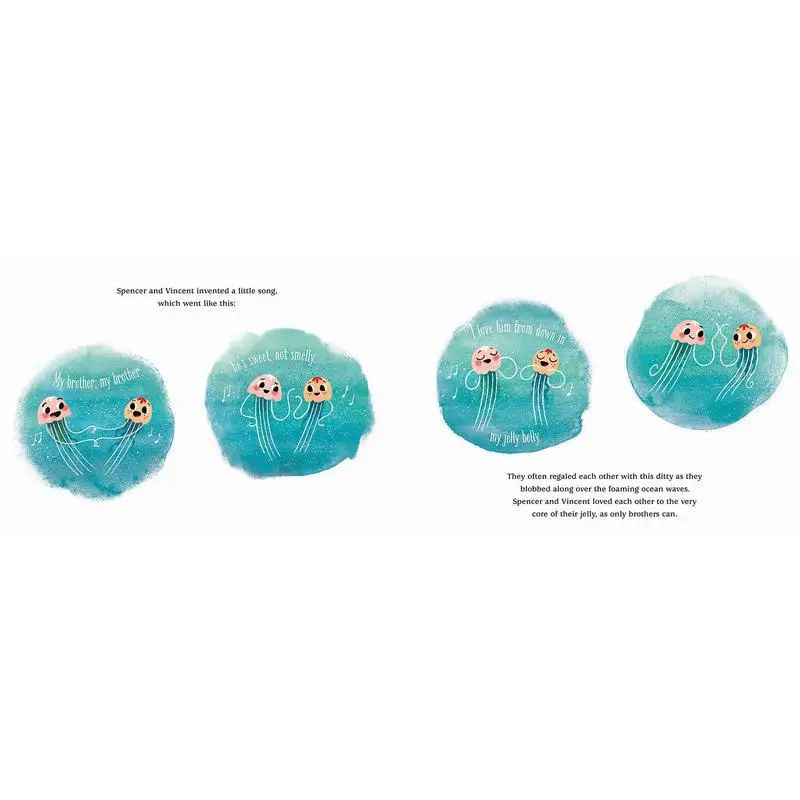 Emily DoveSpencer And Vincent The Jellyfish Brothers Emily Dove Paula Wiseman Books 9781534412088 Book