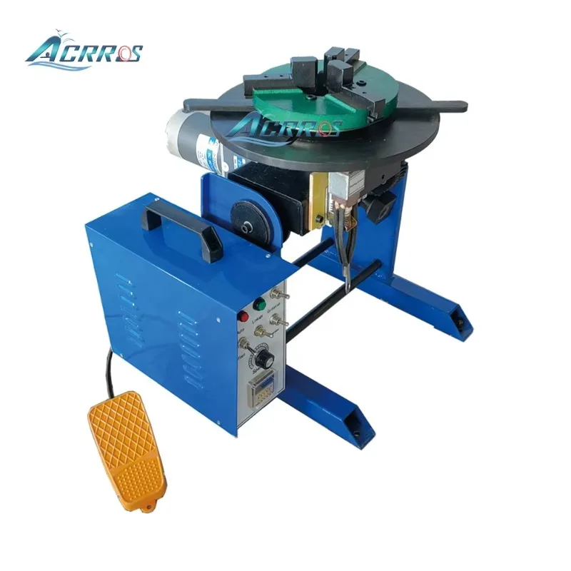 360mm Worktable Rotating Welding Table 100kg Positioner Clamping 300mm