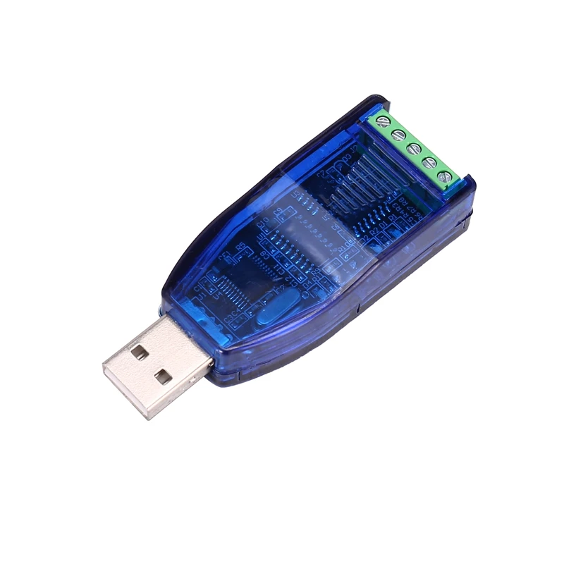 Industrial USB to RS485 RS232 Converter Upgrade Protection RS485 Converter Compatibility V2.0 Standard -485 Connector-A82Z