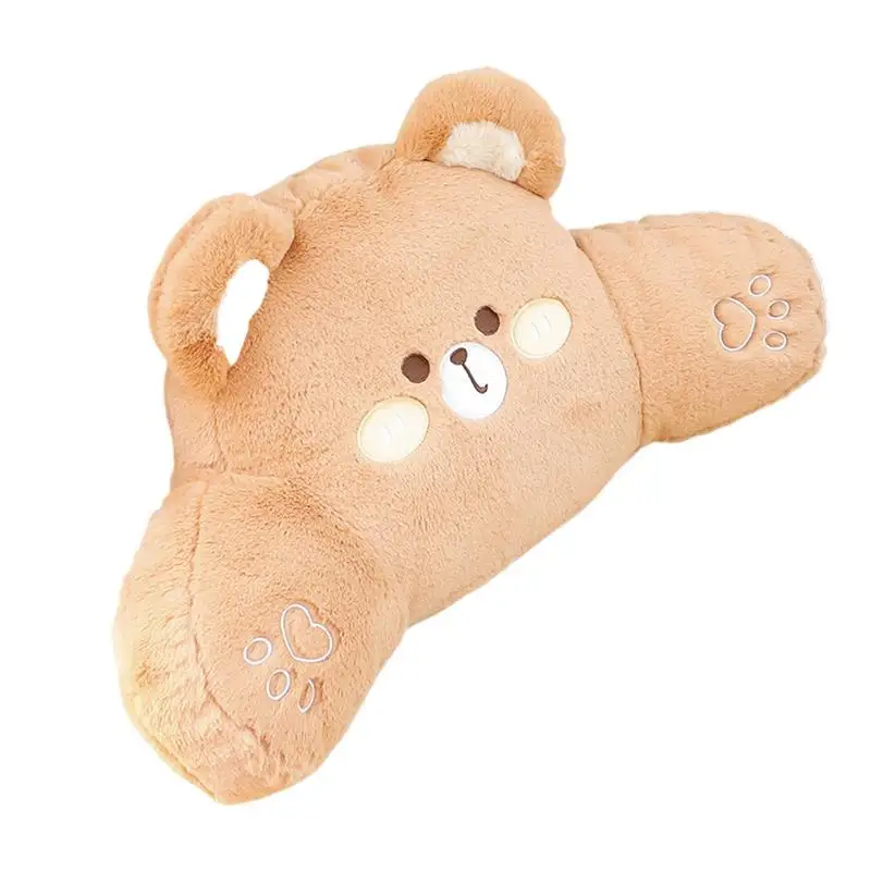 Bear Car Headrest Pillow Comfortable Bear Neck Cushion Comfortable Cartoon Auto Neck Pillow Support For Home Sofa Bed