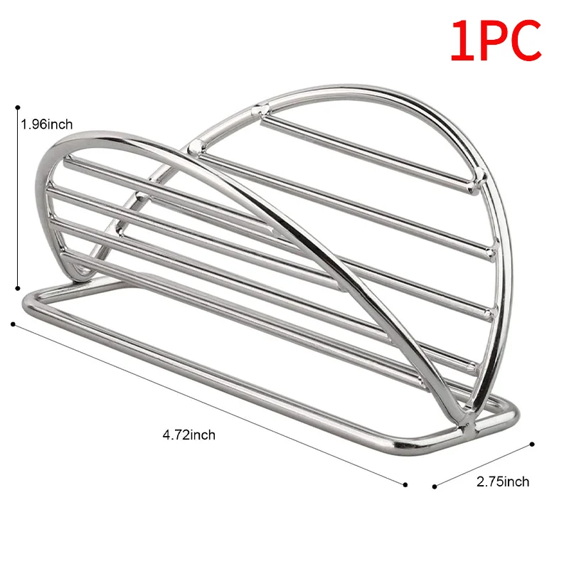 1PC Stainless Steel Pancake Rack Mexican Restaurant Taco Holder Pizza Display Stand Spring Roll Food Rack Kitchen Gadgets.