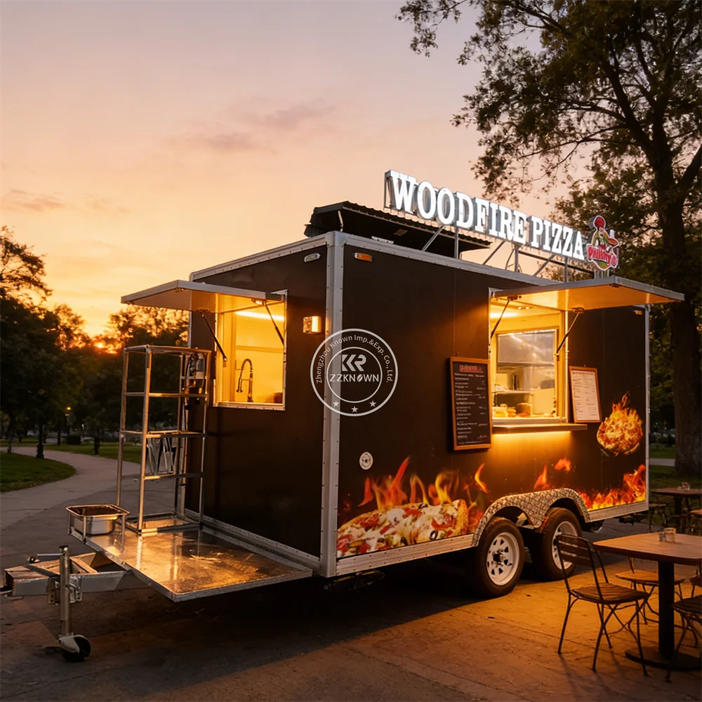 

High Quality Premium Juice Coffee Truck Fried Chicken Street Vendor Food Trailer Mobile Fast Food Truck for Outdoor Catering