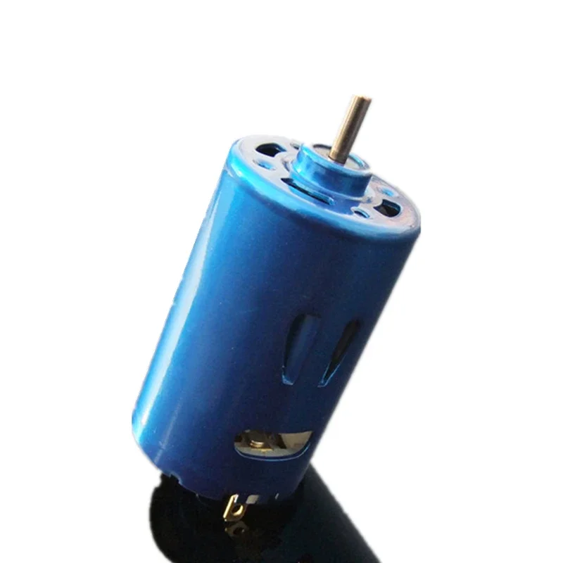 RS-550 Motor DC 12V 18V 24V 30000RPM Ultra-High Speed Power Large Torque Front Ball Bearing DIY Drill Garden Tool Car Boat Model