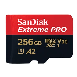 SanDisk Extreme PRO microsd 256GB UHS-I Memory Card 512GB micro SD Card 64GB TF Card 200MB/s Class10 U3 V30 A2 cartao de memoria
