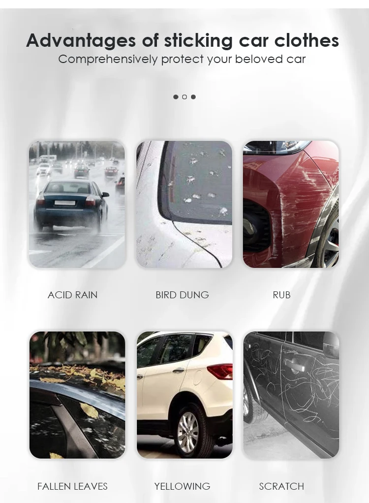 10-Year Warranty PPF Car Paint Protection Film Self-Healing TPU TPH Clear 6.5mil 7.5mil Body Anti-Scratch Function