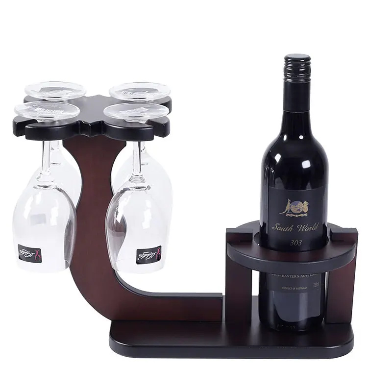 Wine rack ornament household shelf European wine cup holder upside down modern goblet holder living room ornament decoration