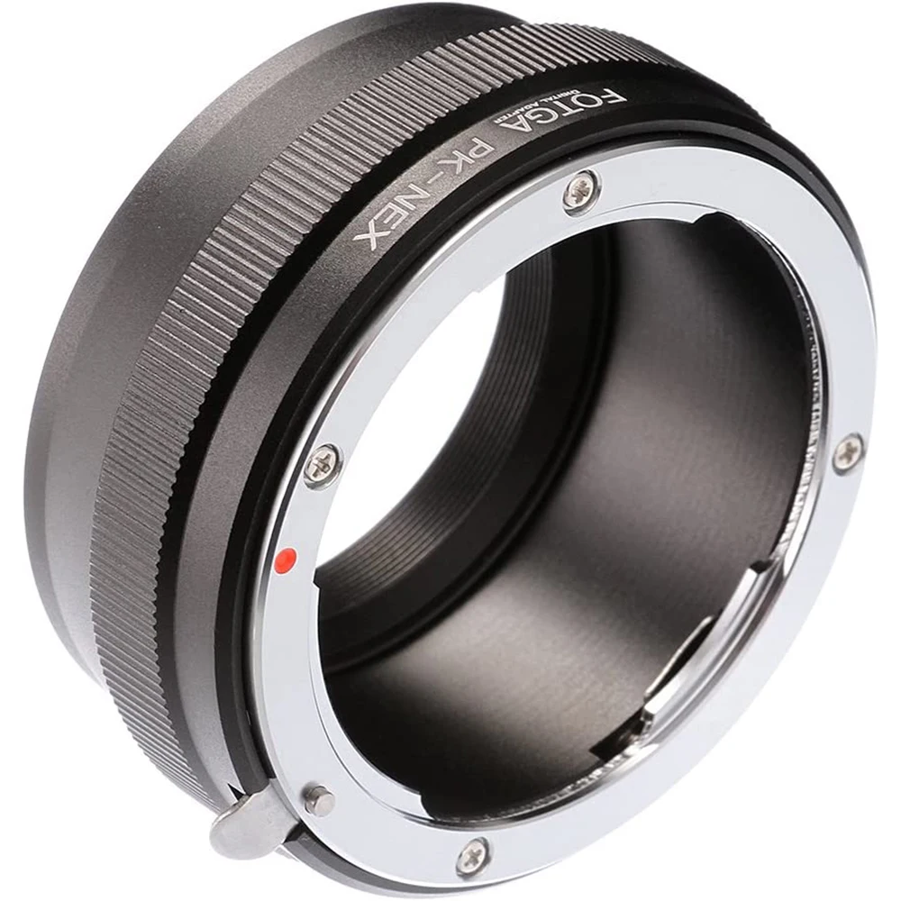 Fotga PK-NEX Adapter Digital Ring for Pentax PK K Mount Lens to Sony NEX E-Mount Camera for Sony NEX-3 NEX-3C NEX-3N NEX-5