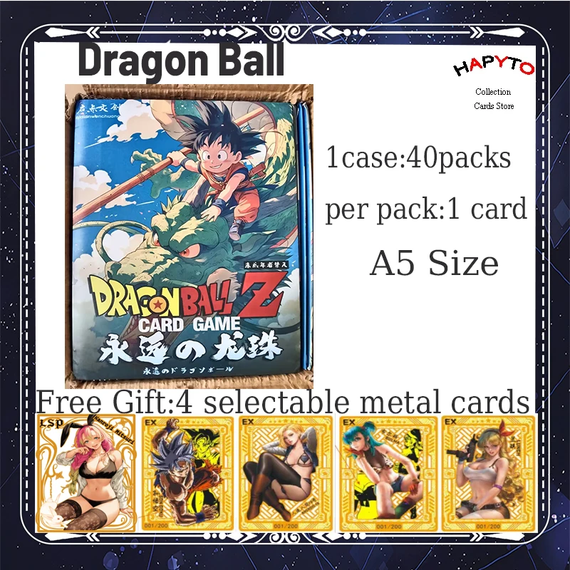 2024 Newest  Wholesale Dragon Ball Cards Goku Bulma ACG CCG TCG Booster Box Doujin Toys And Hobby Gift