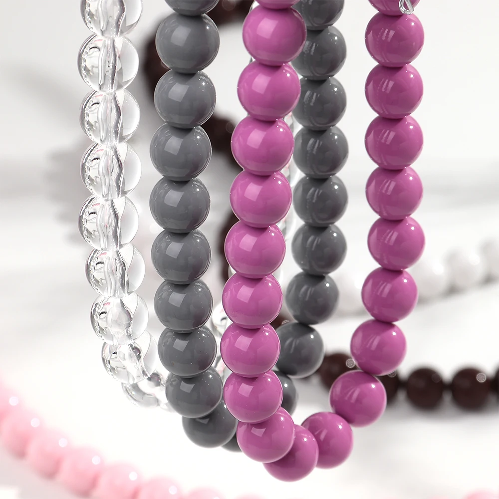 Fashion Colorful Round Acrylic - Resin Bangle Bracelet ulasan dan harga