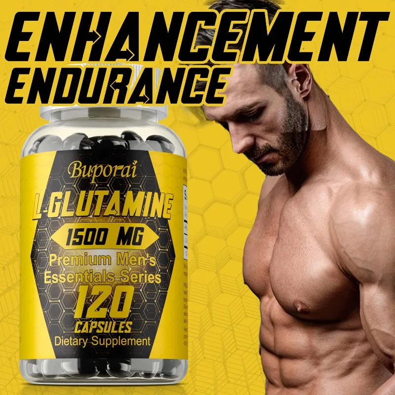 

Добавка L-Glutamine — капсулы для восстановления мышц, восстановление и выносливость и способствует росту мышц.