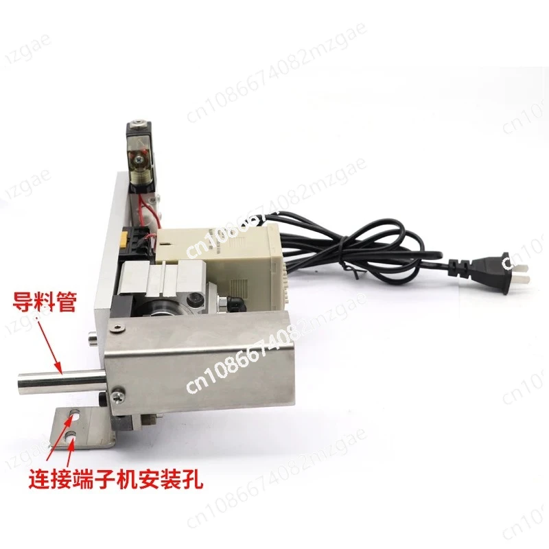 Fully automatic, semi-automatic terminal machine scrap cutting device cutter holder terminal copper strip cutting scrap