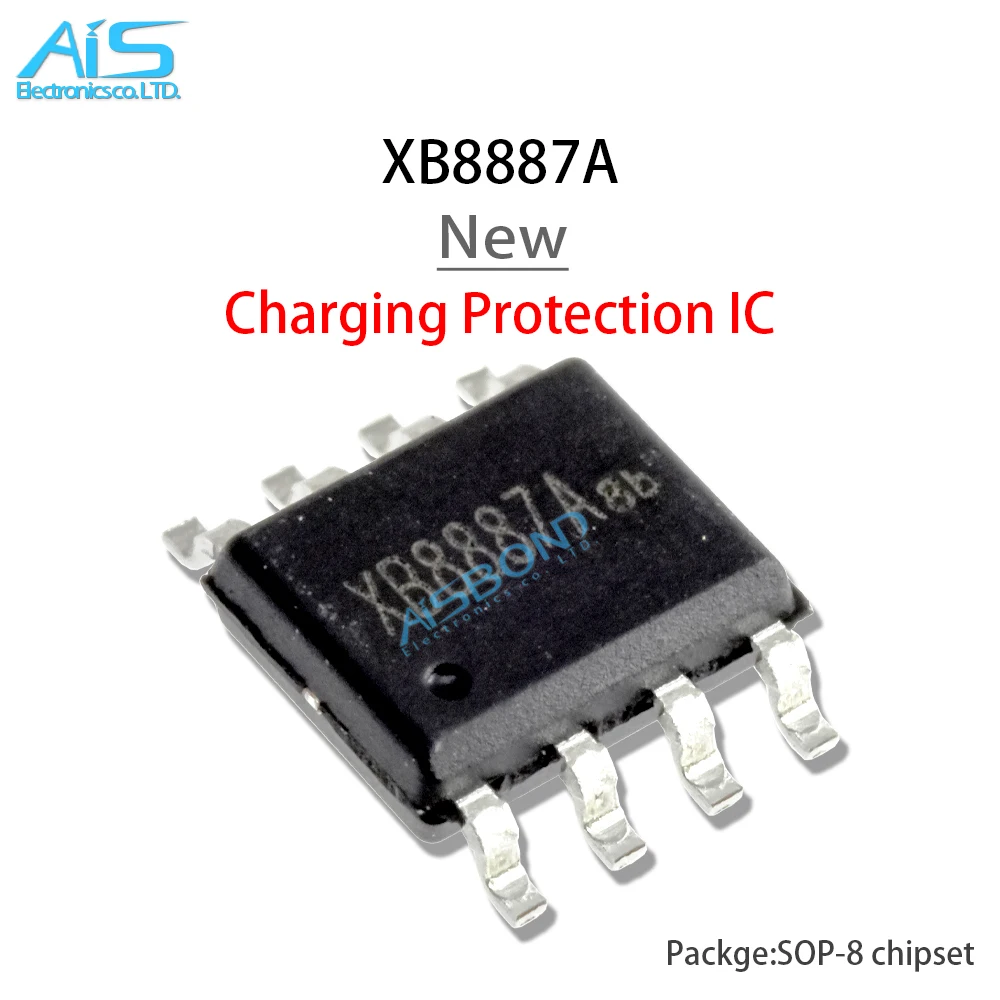 10Pcs/Lot XB8886A XB8887A XB8089D XB8089G XB8789D 8608AJ 8608A SOP8 Integrated Single Lithium Battery Charging Protection IC