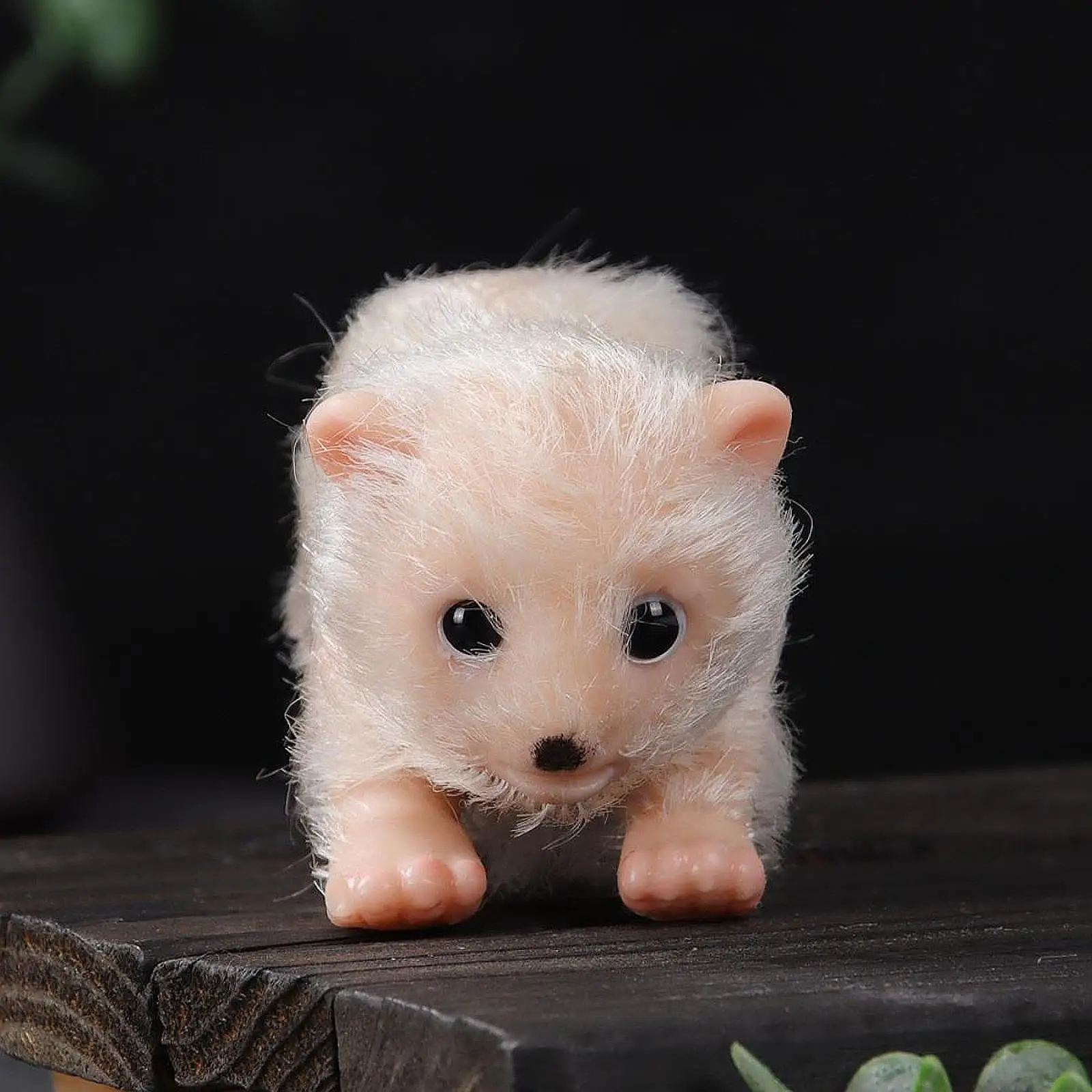 

Miniature Reborn Arctic Bear Toy Funny for Photo Props Role Playing Ornament