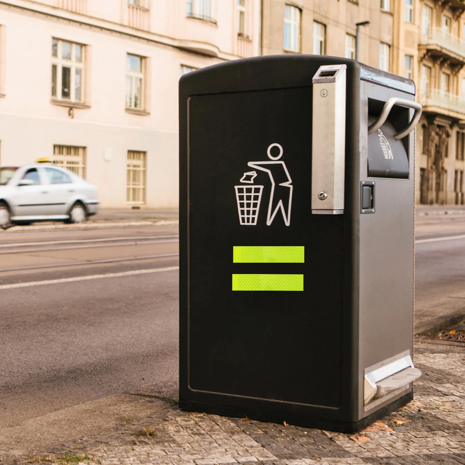 Luminous Reflective Hexagonal Pattern Weatherproof Adhesive Safety Warning Tape For Vehicles Road Markings Home Security