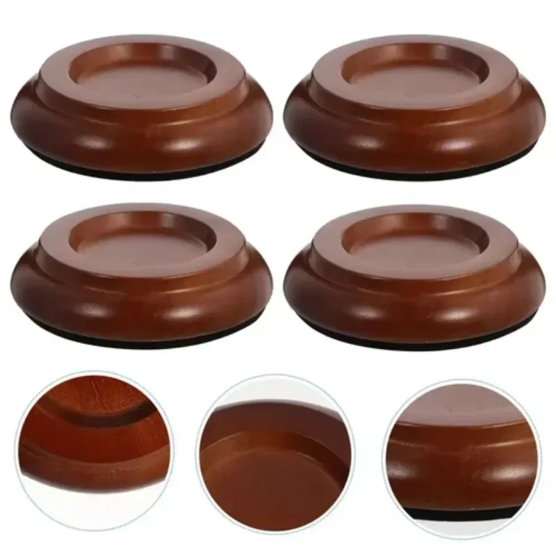 4pcs Hardwood Floor Furniture Protectors Grand Piano Mat Foot Pads