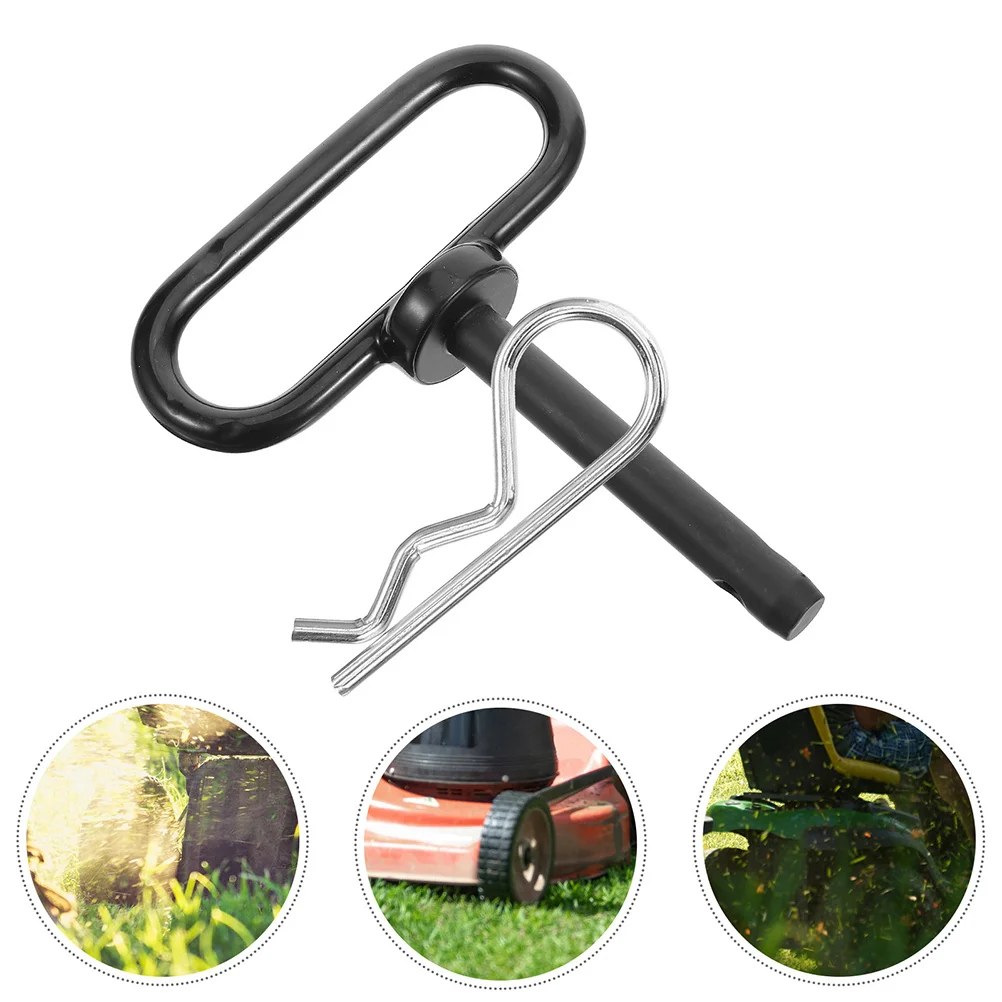 

2Pcs Stainless Steel Trailer Hitch Pin Clip Half Inch Anti-Rattle for Lawn Mower Tractor Utility Trailer Gate Pin