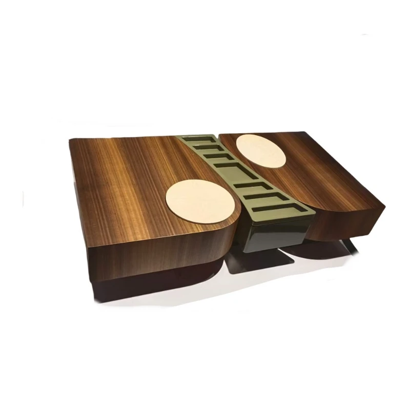 

Italian minimalist coffee table modern simple living room household small apartment rectangular creative high-end coffee table