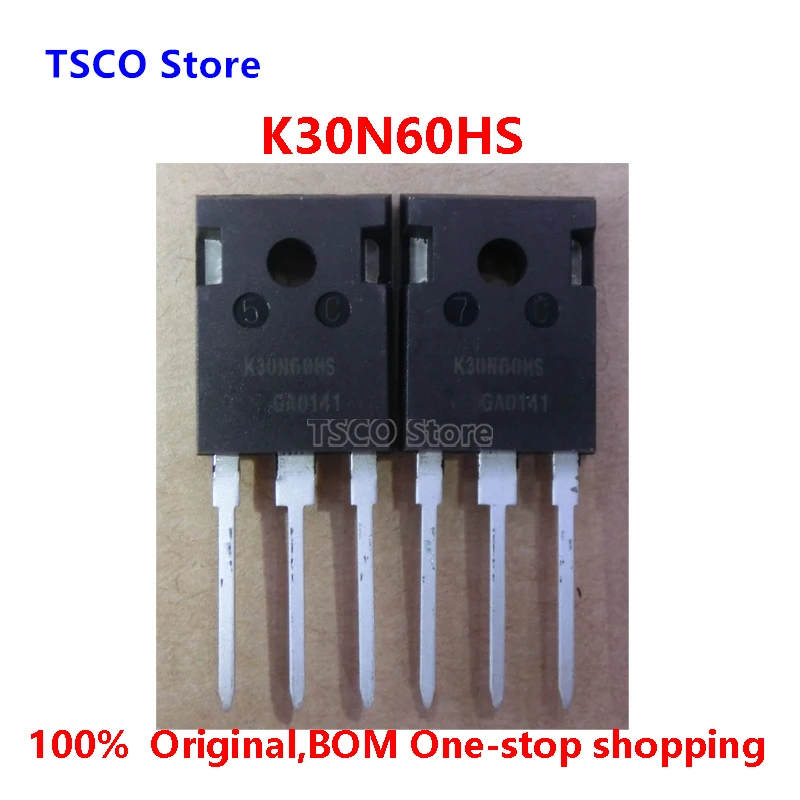 （5-10piece/LOT)    K30N60HS SKW30N60HS  IGBT 600V 41A 250W  New Original