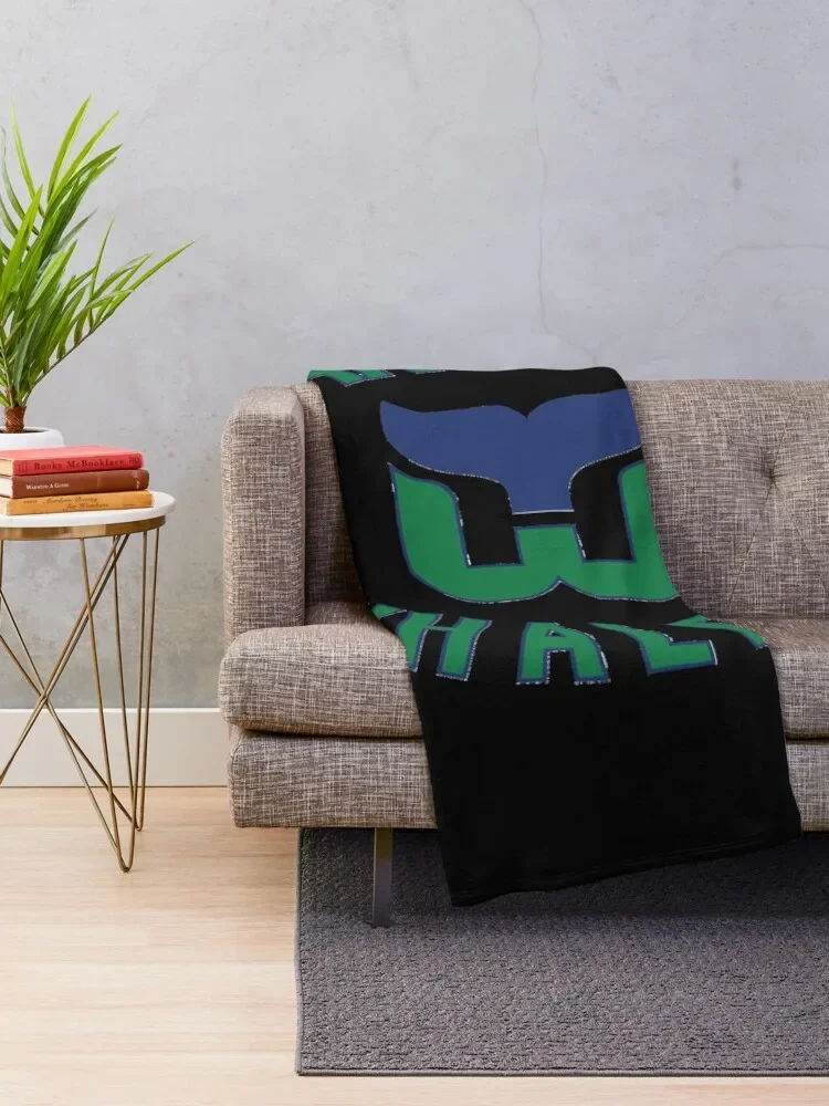 Hartford-Whalers-CT-Classic Throw Blanket Blankets Sofas Of Decoration Moving Hairy Blankets