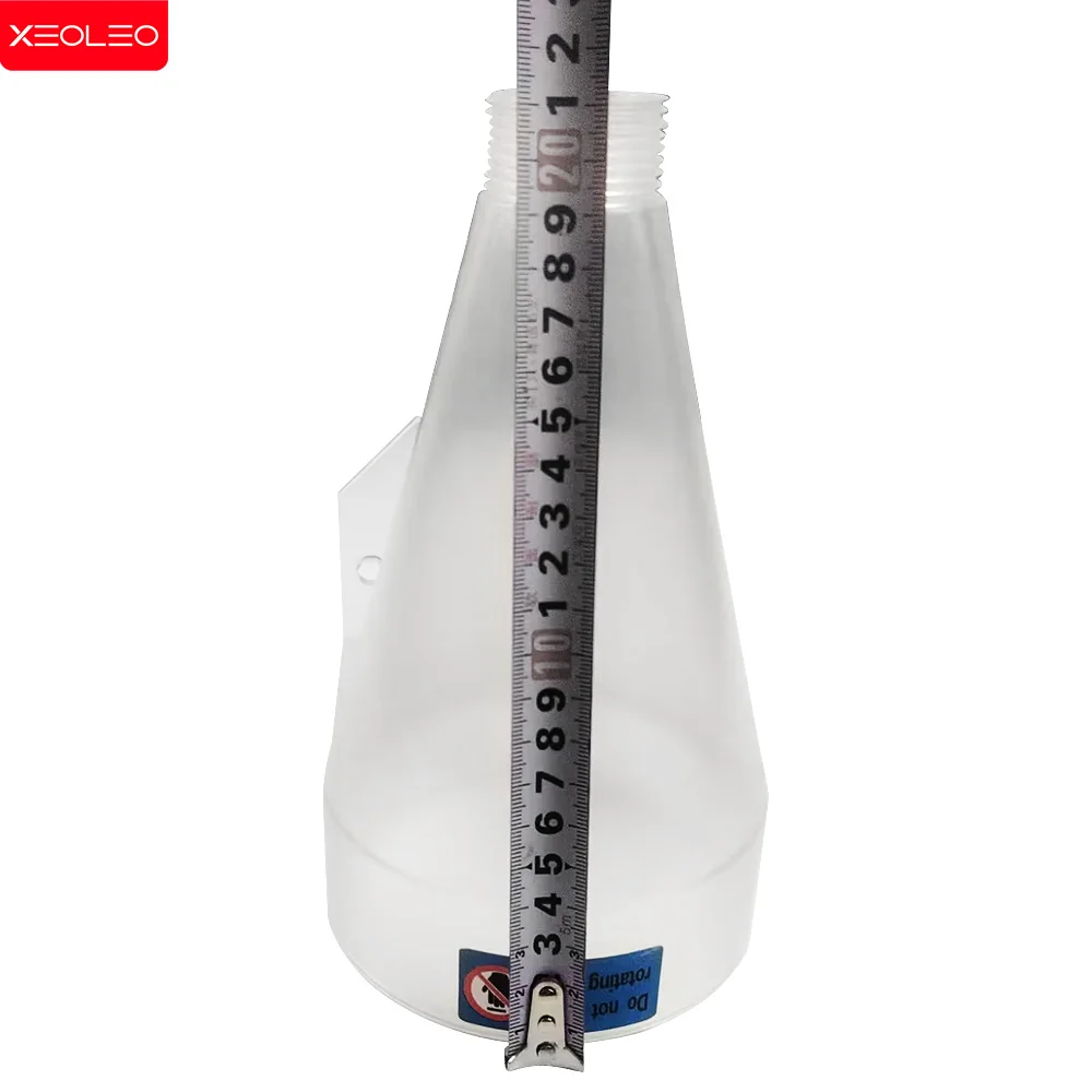 930ML Plastic Ice Cream Blender Mixer Cup Hopper Replacement Part for XEOLEO