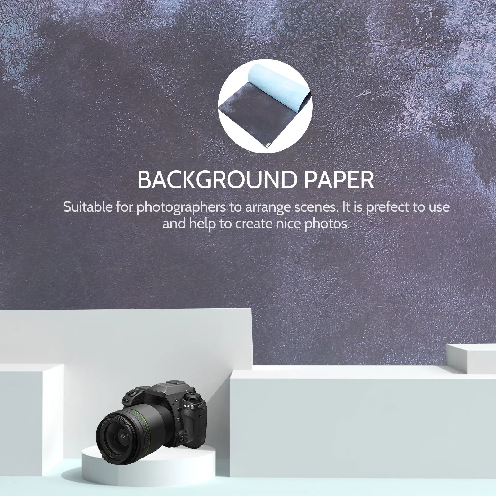 

1Pcs Double-Sided Backdrop Paper Prop Premium Photography Background Paper Fashionable Colorful Print for Creative Photo Shoots