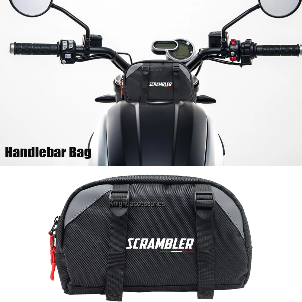 For DUCATI Scrambler1100 ducati scrambler400 scrambler 800 Motorcycle Front Handlebar multi -function storage bag travel bag