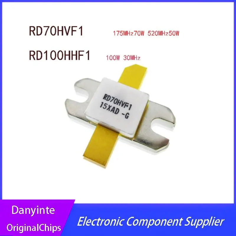 

НОВЫЙ 1 шт./лот RD70HVF1 RD100HHF1 SMD RF 100 Вт 30 МГц MOS трубка Высокочастотная трубка Модуль усиления мощности