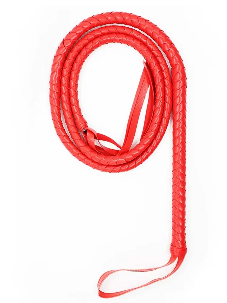 190 سنتيمتر بو الجلود طويلة الحصان سوط اليدوية الجلود Bullwhip الإمدادات ، الفروسية الحصان المحاصيل