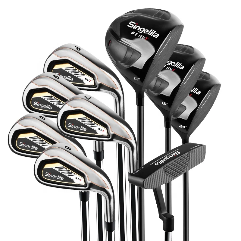 

Singelila Complete Golf Club Package Set 9 Pieces for Men Right Handed Golf Club