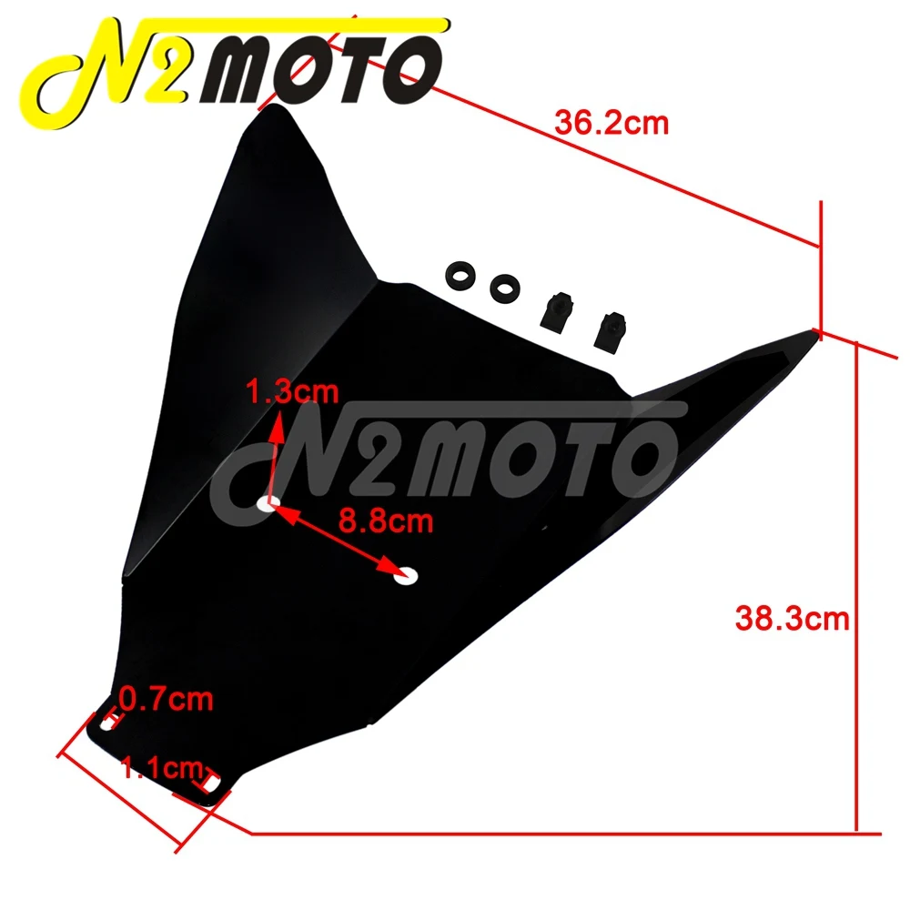 Motorcycle Engine Chassis Protector Shield Lower Belly Pan Cover For Suzuki Hayabusa GSX1300R 1999-07 Fire Flame Cowl Under Wing