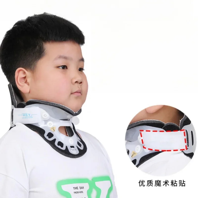 Children'S Advanced Support Sitting Posture Adjustment Holder Anti-Lower Head Protective Gear Breathable Neck Protection