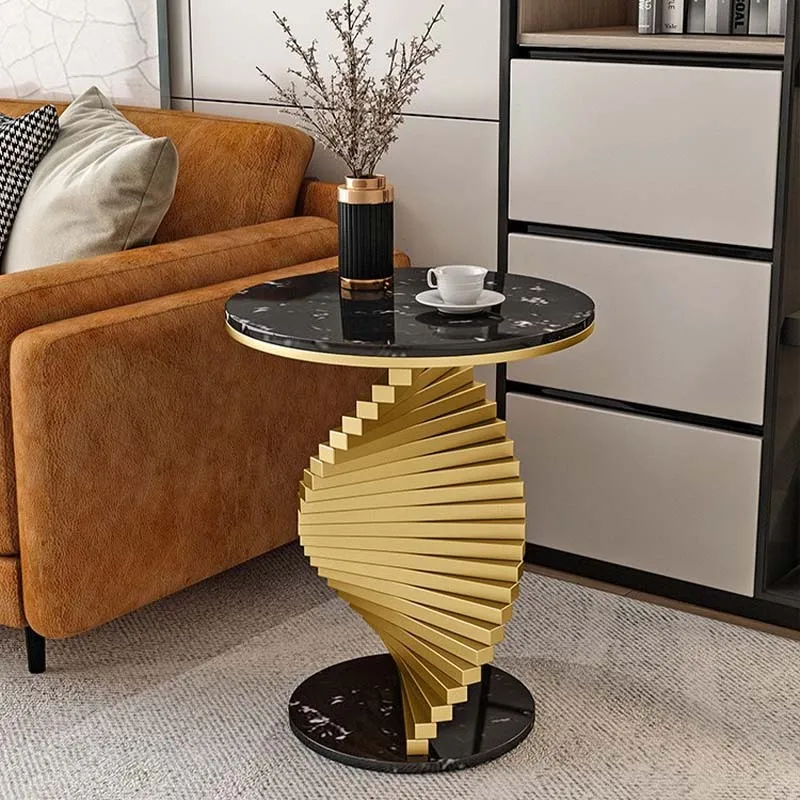 Small Marble Side Table Bedroom Nordic Coffee Creative Advanced Table Minimalist Mesas De Centro Para Sala Nordic Furniture