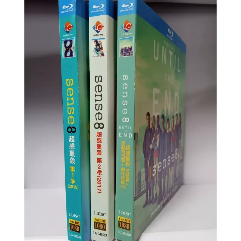Sense8 Blu-ray Disc Season 1 and 2 Plus Special Edition Produced by LG