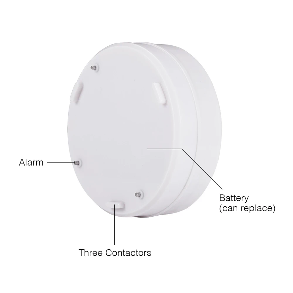 Water Leak Detector Alarm 90dB Voice Alert Wireless Water Leakage Sensor for Home Kitchen Toilet Floor Detector