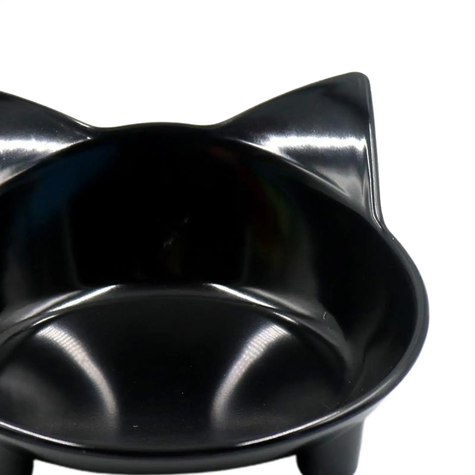 Tazón antideslizante ancho forma de hueso para perros y gatos - imagen 2