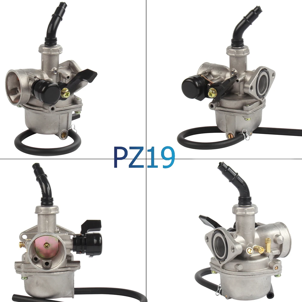 The New Universal Carburetor PZ19 19mm with Air Filter Carburetor for 50 70 90 110 125cc ATV Quad 4 Wheeler Dirt Bike Motorbike