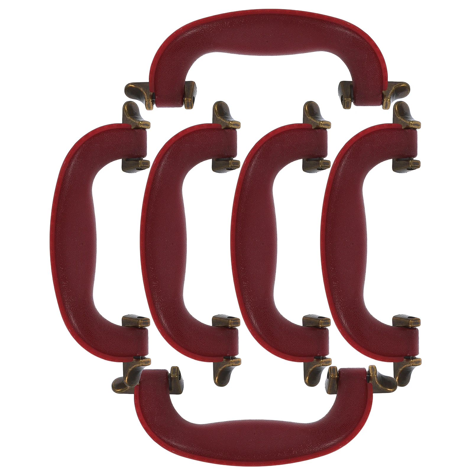 

6pcs Replacement Luggage Pull Durable Bag Grips For Suitcase Toolbox Handbag Travel Lightweight Easy Install Practical Carry