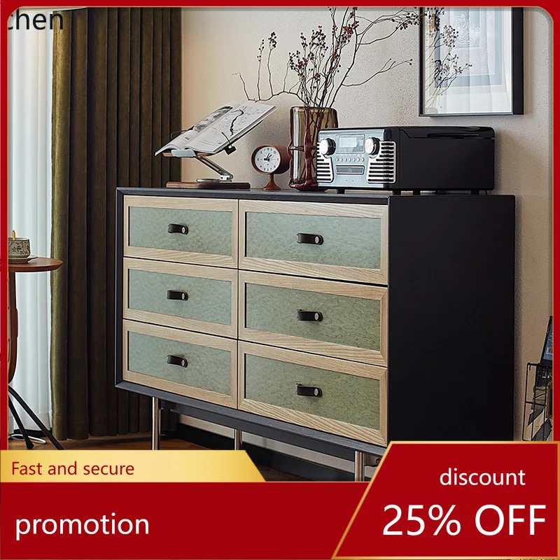 

HXL Chest of Drawers Bedroom Bedside Storage Cabinet Sofa Side Organizer