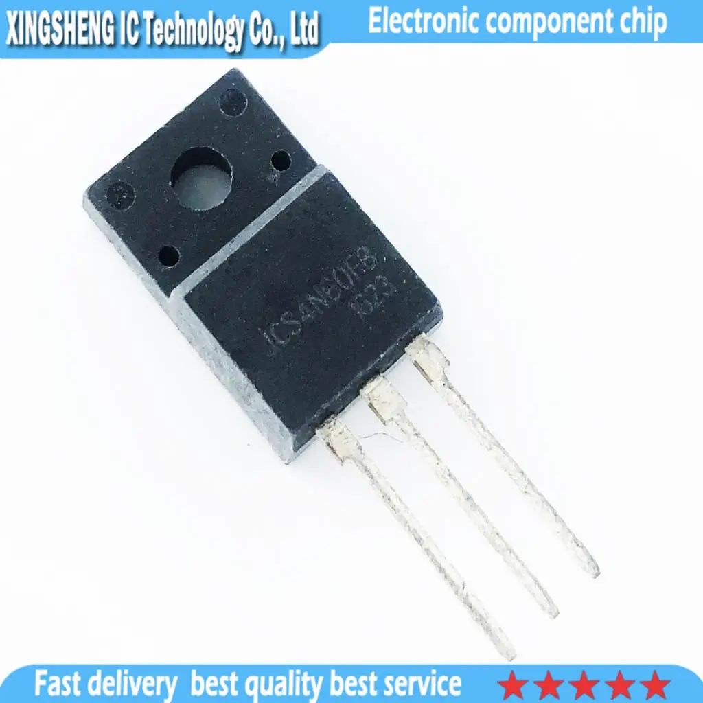 5PCS JCS4N60F TO-220F 600V 4A JCS4N60 TO220F 4N60 JCS4N60FB