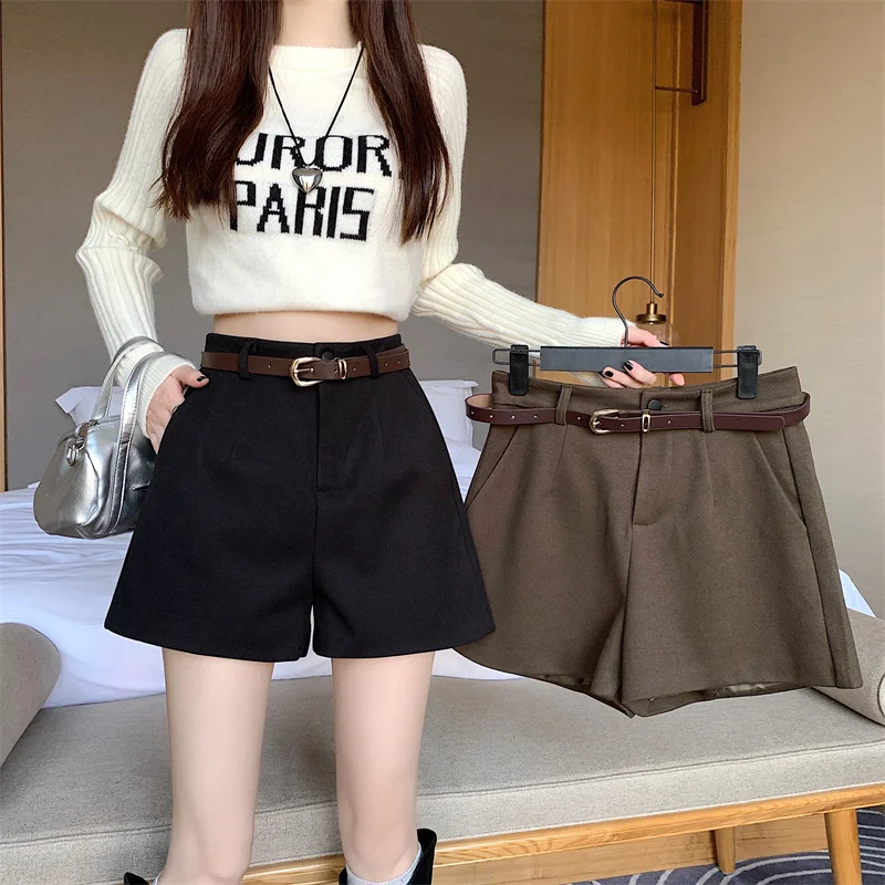 

Женские летние тонкие брюки трапециевидной формы с высокой талией, новые свободные утягивающие брюки небольшого размера, широкие брюки для похудения, корейские брюки...