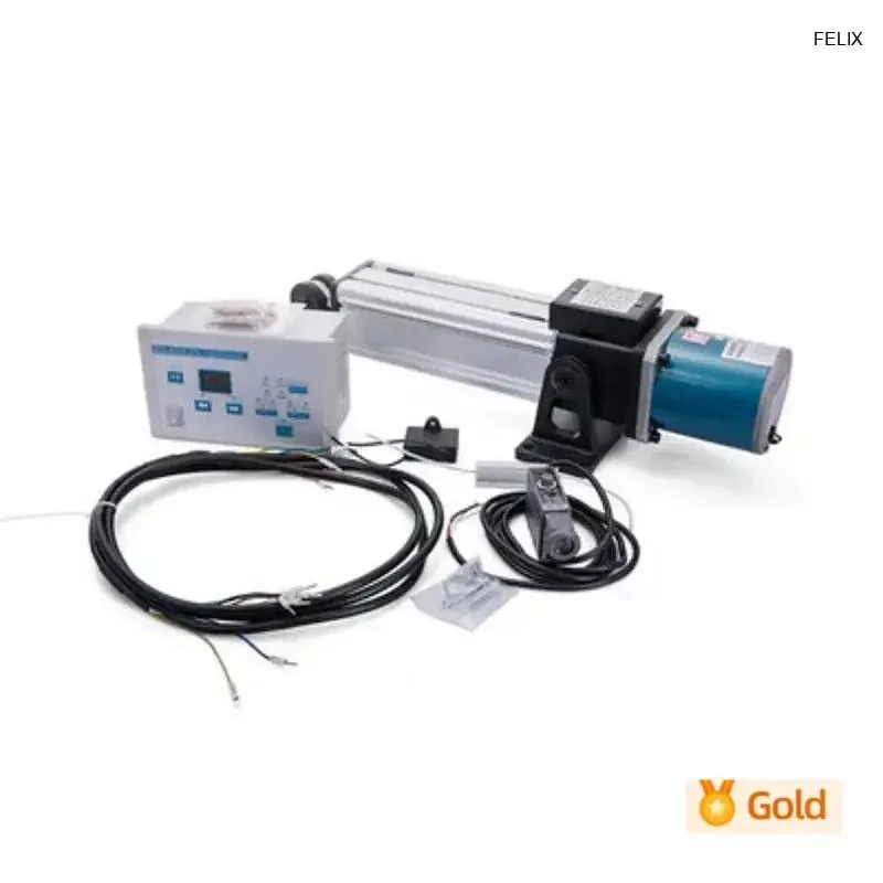 90-110 Motor Magnetic Powder Brake Clutch Implement Automatic Photoelectric Correction System To Synchronously Tension Control