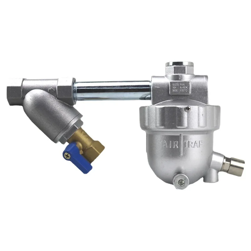 Cold Dryer Fully Automatic Drainer Screw Compressor Sa6d Type Air Storage Tank Anti-blocking Large Flow Drain Valve