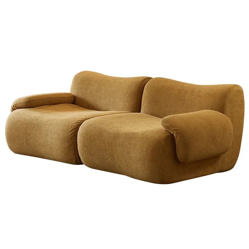 

Medieval module corner sofa designer Internet celebrity free combination living room size apartment