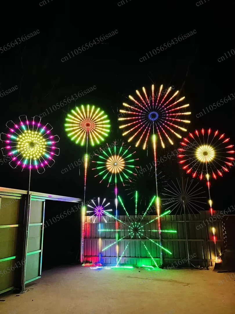 New Hot Selling IP65 Waterproof Outdoor RGB Firework LED Strip Lights, Motif Lights for Decoration