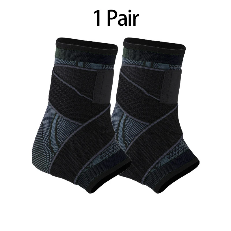 Knöchelschutz Sport Gym Zubehör Männer Frauen Sport Wrap Kompression Basketball Knöchelstütze Laufen Gestrickte Knöchelbandage